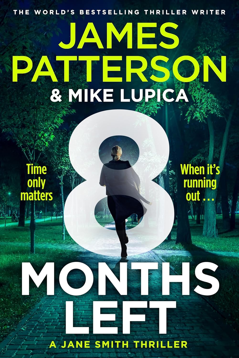 Book cover of 8 Months Left by James Patterson at Wild and the Sage, Galle, Sri Lanka