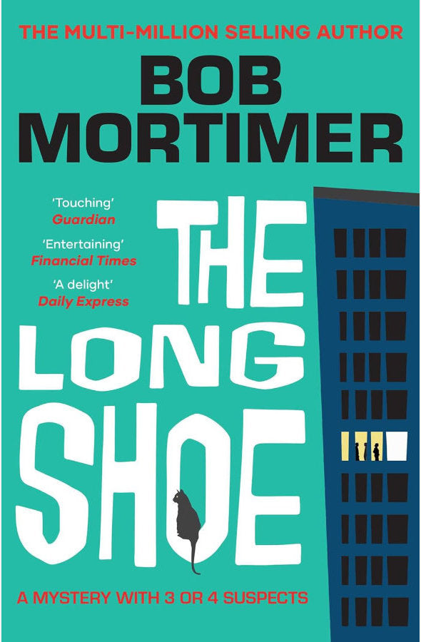 Book cover of The Long Shoe by Bob Mortimer at Wild and the Sage, Galle, Sri Lanka