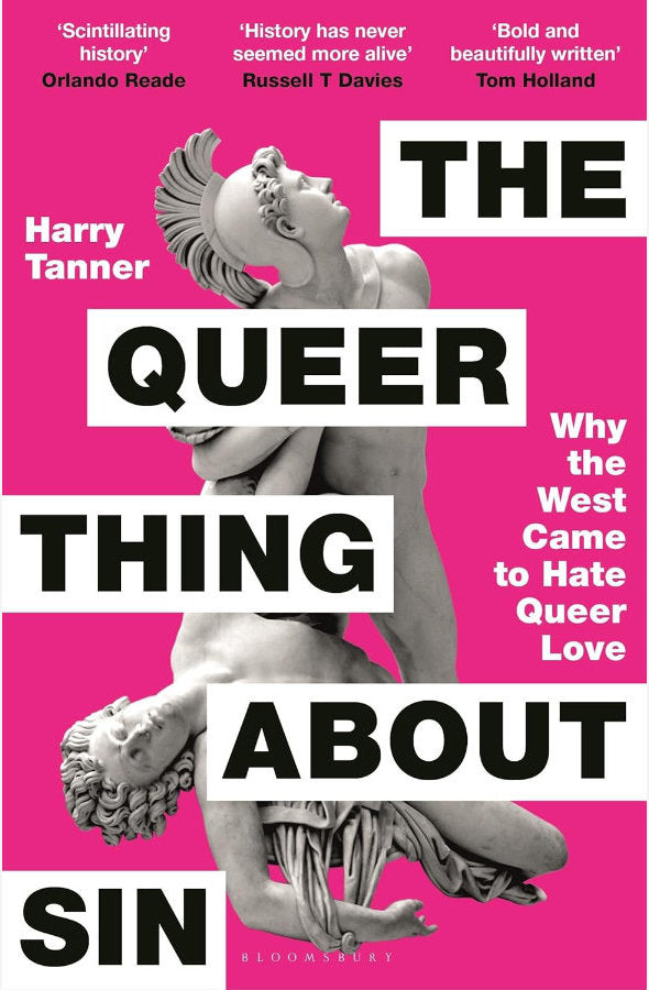 Book cover of The Queer Thing About Sin by Harry Tanner at Wild and the Sage, Galle, Sri Lanka