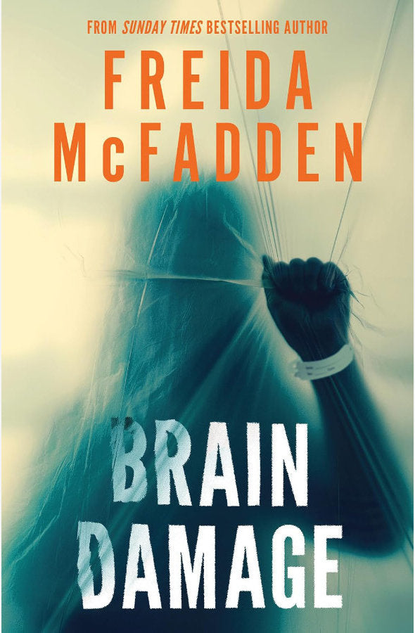 Book cover of Brain Damage by Freida McFadden at Wild and the Sage, Galle, Sri Lanka