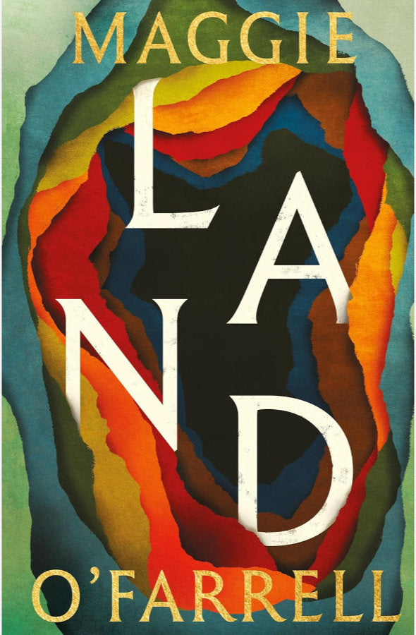 Book cover of Land by Maggie O'Farrell at Wild and the Sage, Galle, Sri Lanka