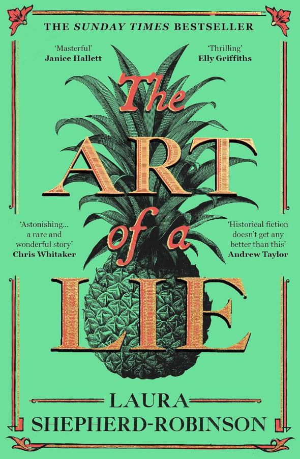 Book cover of The Art of a Lie by Laura Shepherd-Robinson at Wild and the Sage, Galle, Sri Lanka