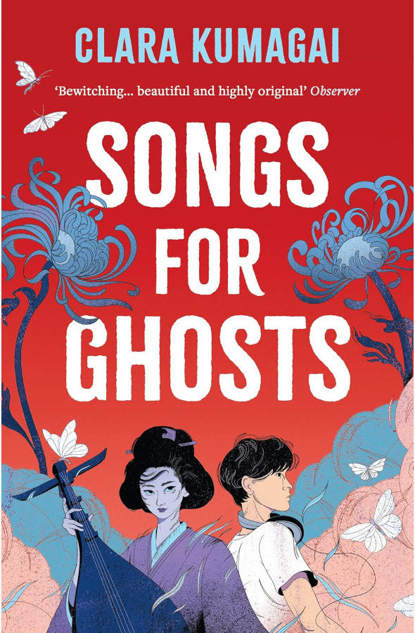 Book cover of Songs for Ghosts by Clara Kumagai at Wild and the Sage, Galle, Sri Lanka