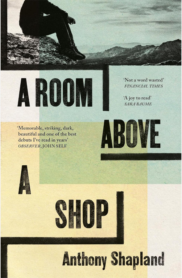Book cover of A Room Above a Shop by Anthony Shapland at Wild and the Sage, Galle, Sri Lanka