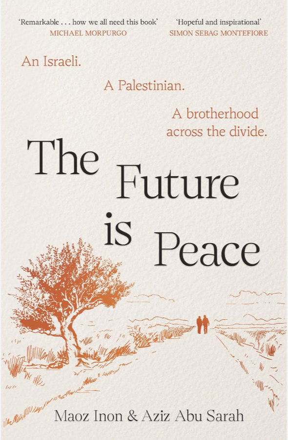 Book cover of The Future Is Peace by Aziz Abu Sarah at Wild and the Sage, Galle, Sri Lanka