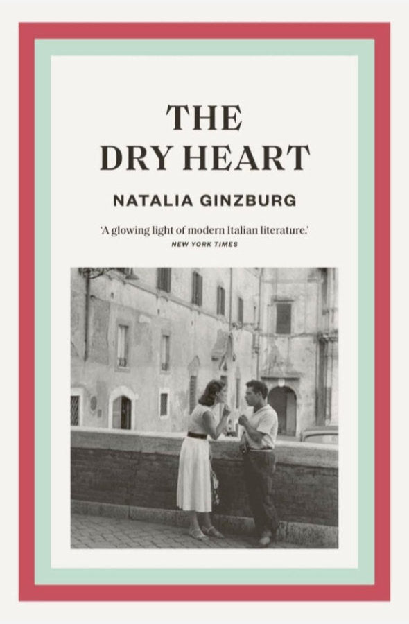 Book cover of The Dry Heart by Natalia Ginzburg at Wild and the Sage, Galle, Sri Lanka