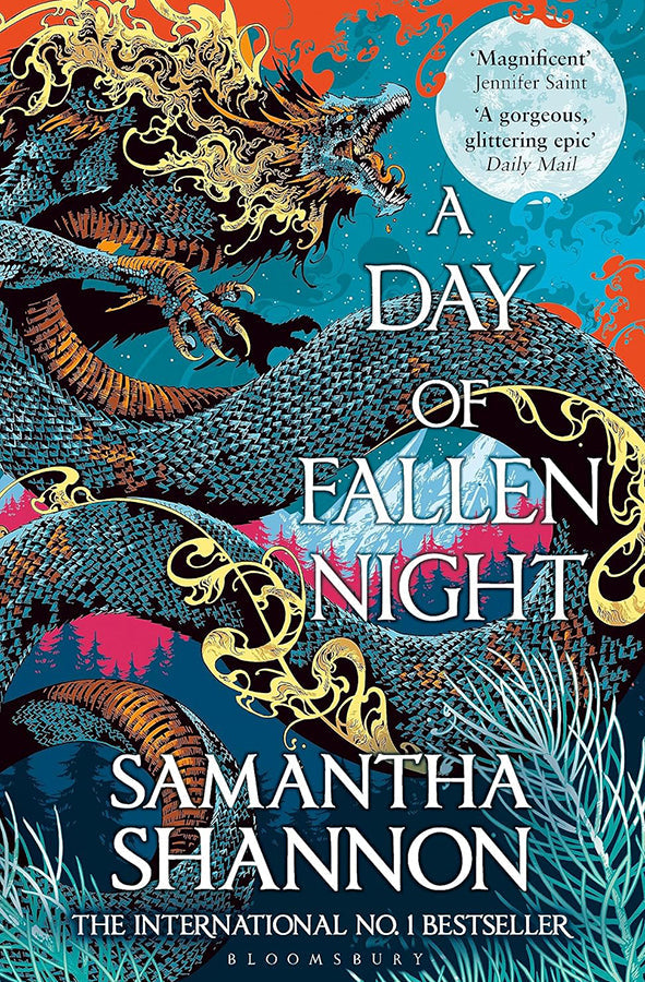 Book cover of A Day of Fallen Night by Samantha Shannon at Wild and the Sage, Galle, Sri Lanka
