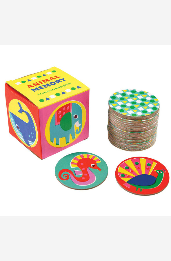 An image of Animal Memory Game by Rex London Store at Wild and the Sage, Galle, Sri Lanka