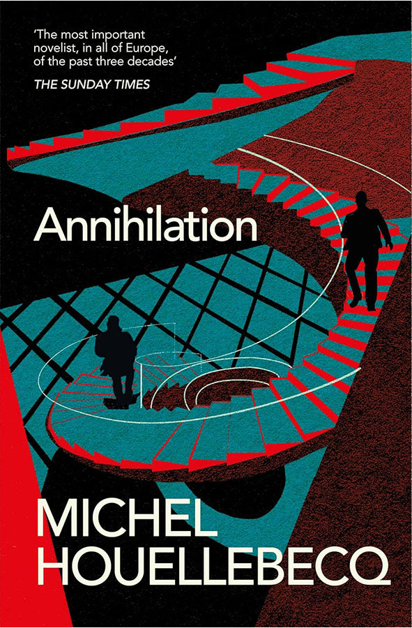 Book cover of Annihilation by Michel Houellebecq at Wild and the Sage, Galle, Sri Lanka