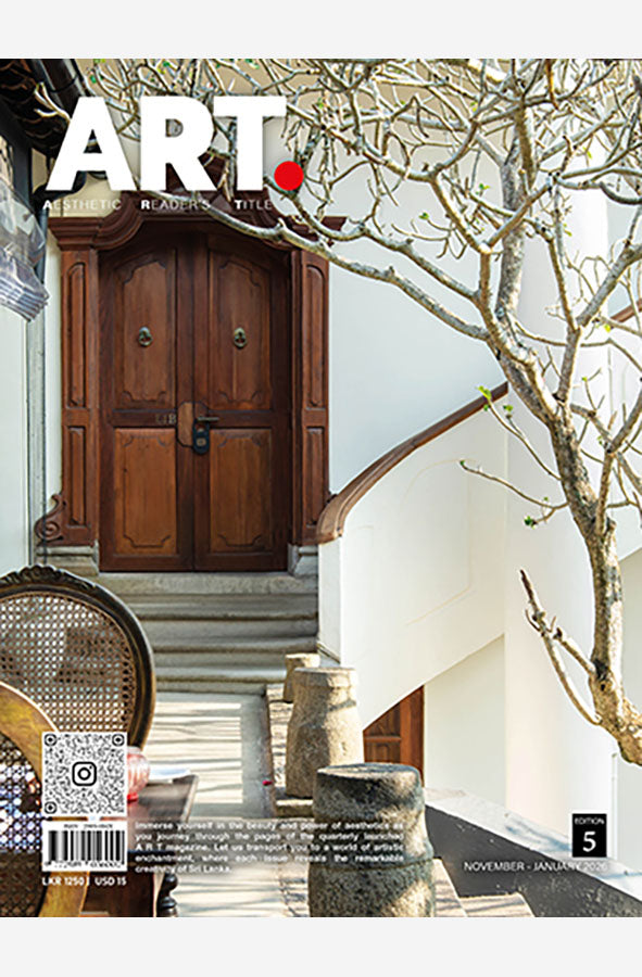 Book cover of Art Magazine - Edition 5 by Gallery Fourlife at Wild and the Sage, Galle, Sri Lanka