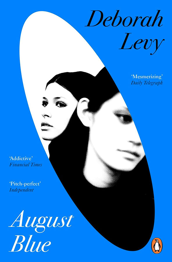 Book cover of August Blue by Deborah Levy at Wild and the Sage, Galle, Sri Lanka