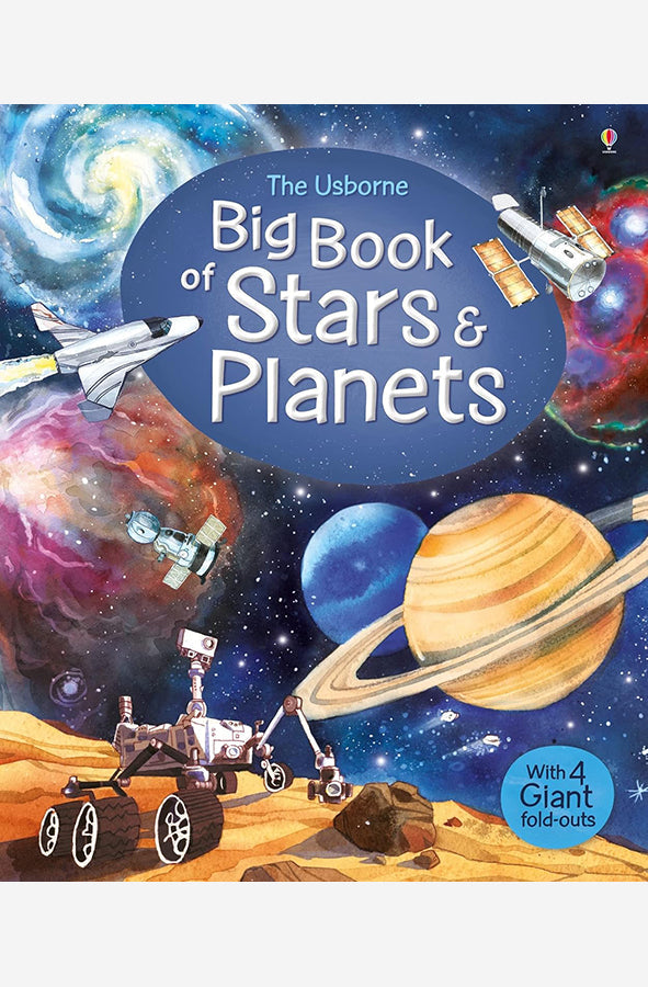 Book cover of Big Book Of Stars & Planets by Emily Bone at Wild and the Sage, Galle, Sri Lanka