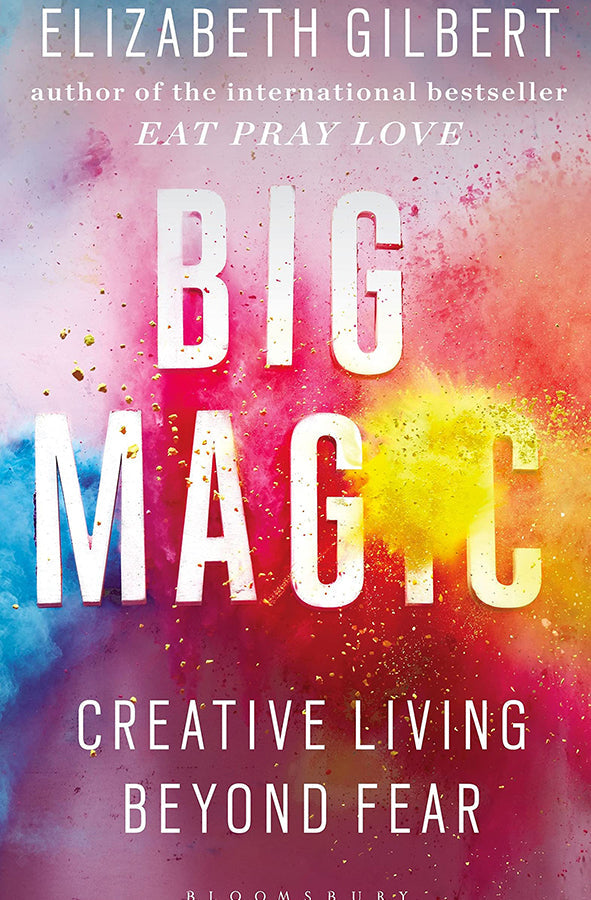 Book cover of Big Magic by Elizabeth Gilbert at Wild and the Sage, Galle, Sri Lanka