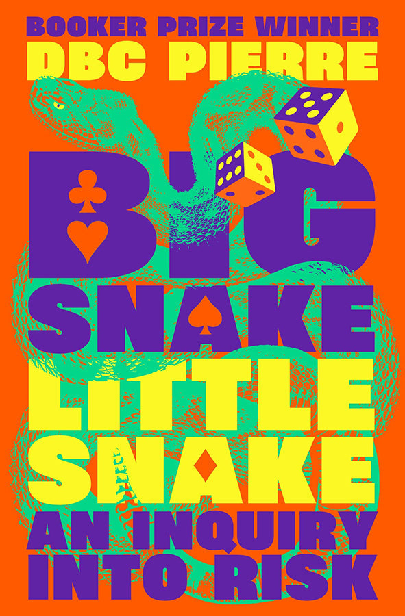 Book cover of Big Snake Little Snake by DBC Pierre at Wild and the Sage, Galle, Sri Lanka