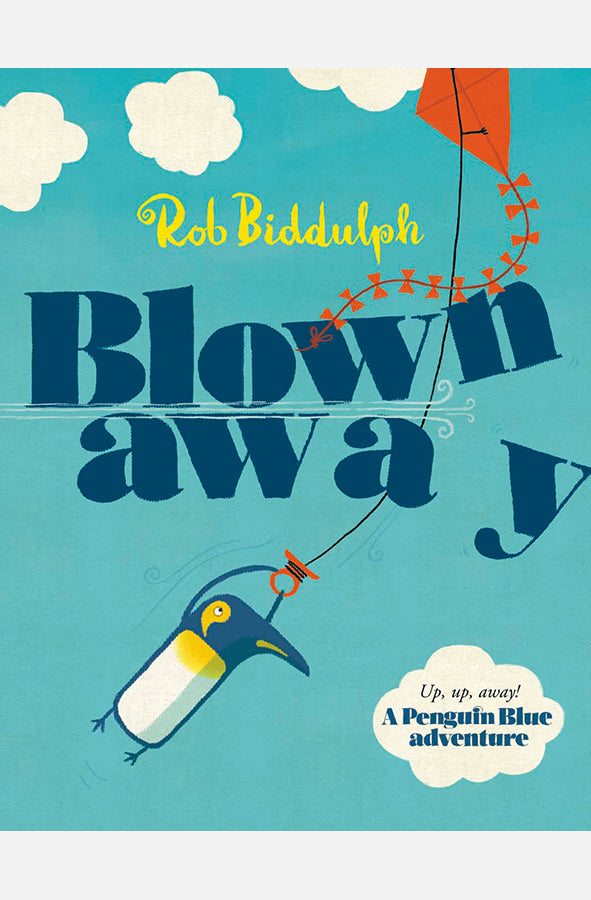 Book cover of Blown Away by Rob Biddulph at Wild and the Sage, Galle, Sri Lanka