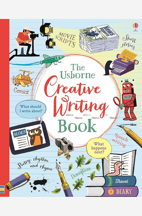 Book cover of Creative Writing Book by Louie Stowell at Wild and the Sage, Galle, Sri Lanka
