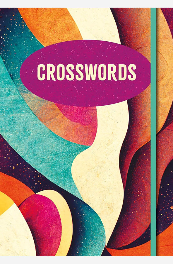 Book cover of Crosswords : Over 200 Puzzles! by Eric Saunders at Wild and the Sage, Galle, Sri Lanka