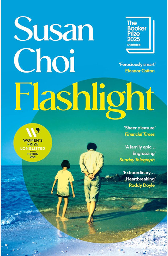Book cover of Flashlight by Susan Choi at Wild and the Sage, Galle, Sri Lanka