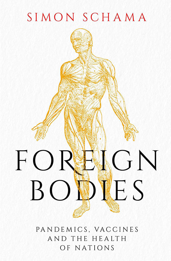Book cover of Foreign Bodies by Simon Schama at Wild and the Sage, Galle, Sri Lanka