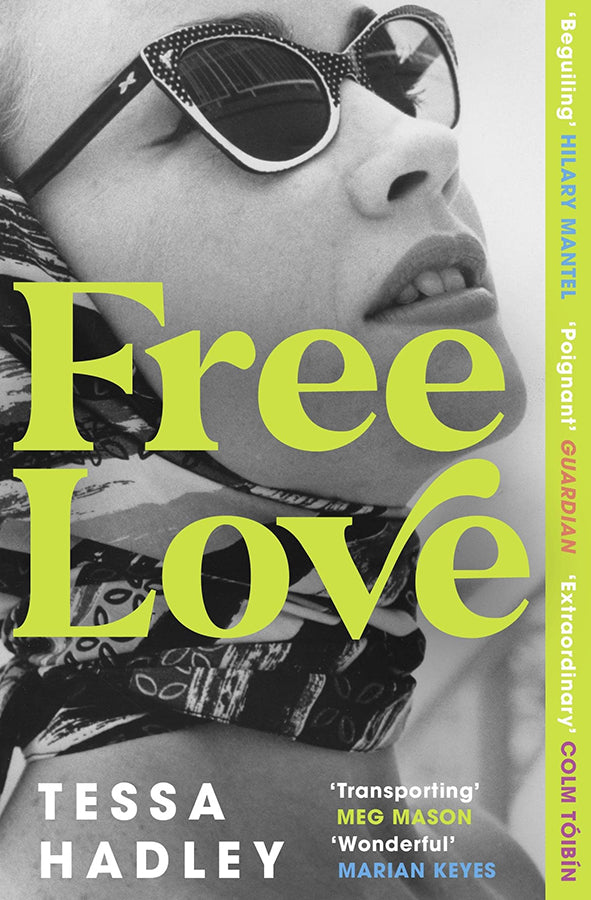Book cover of Free Love by Tessa Hadley at Wild and the Sage, Galle, Sri Lanka