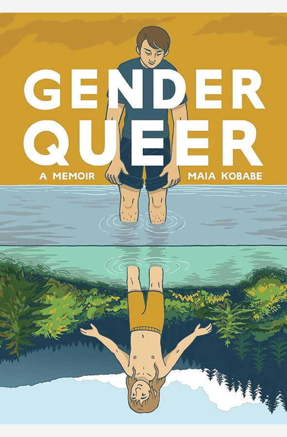 Book cover of Gender Queer by Maia Kobabe at Wild and the Sage, Galle, Sri Lanka