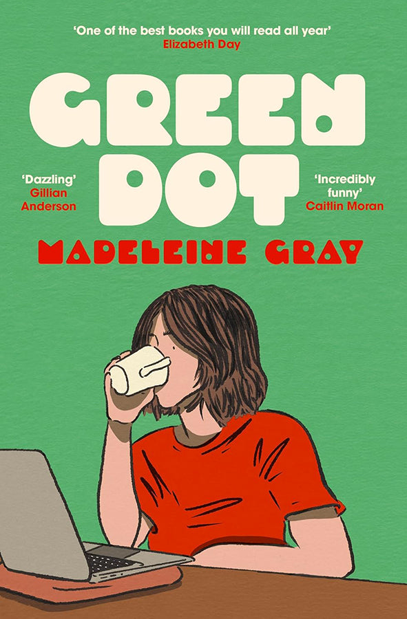 Book cover of Green Dot by Madeleine Gray at Wild and the Sage, Galle, Sri Lanka