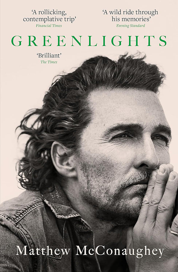 Book cover of Greenlights by Matthew McConaughey at Wild and the Sage, Galle, Sri Lanka