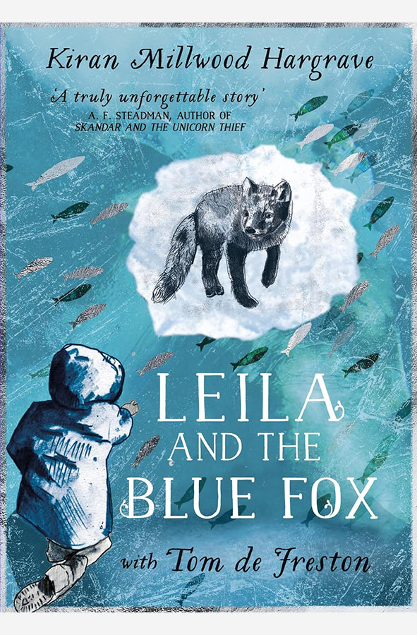 Book cover of Leila and the Blue Fox by Kiran Millwood Hargrave at Wild and the Sage, Galle, Sri Lanka
