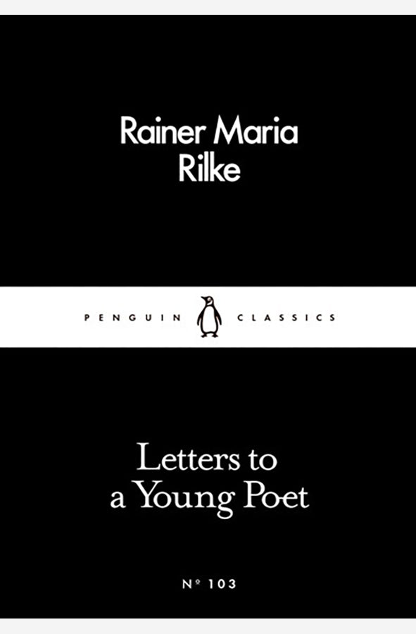 Book cover of Letters to A Young Poet by Rainer Maria Rilke at Wild and the Sage, Galle, Sri Lanka