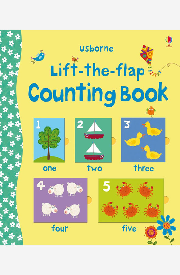 Book cover of Lift The Flap: Counting Book by Felicity Brooks at Wild and the Sage, Galle, Sri Lanka