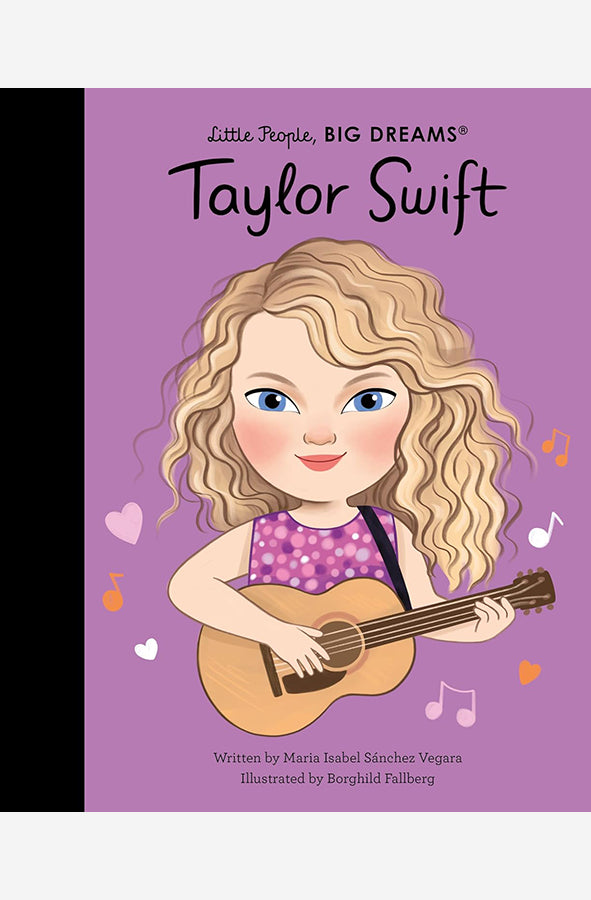 Book cover of Little People, Big Dreams: Taylor Swift by Maria Isabel Sanchez Vegara at Wild and the Sage, Galle, Sri Lanka