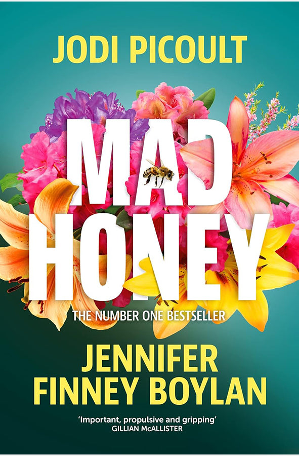Book cover of Mad Honey by Jodi Picoult at Wild and the Sage, Galle, Sri Lanka