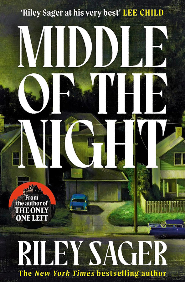 Book cover of Middle of the Night by Riley Sager at Wild and the Sage, Galle, Sri Lanka