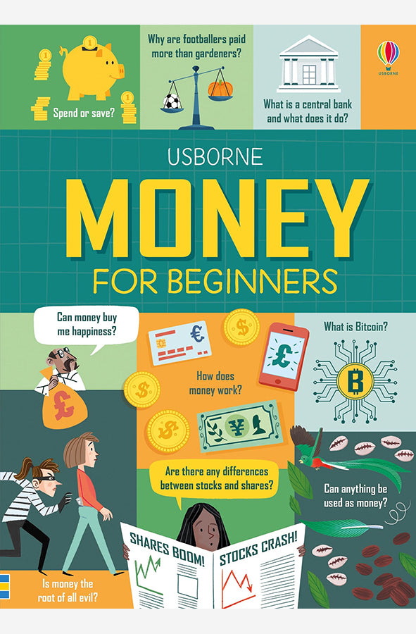 Book cover of Money for Beginners by Eddie Reynolds at Wild and the Sage, Galle, Sri Lanka