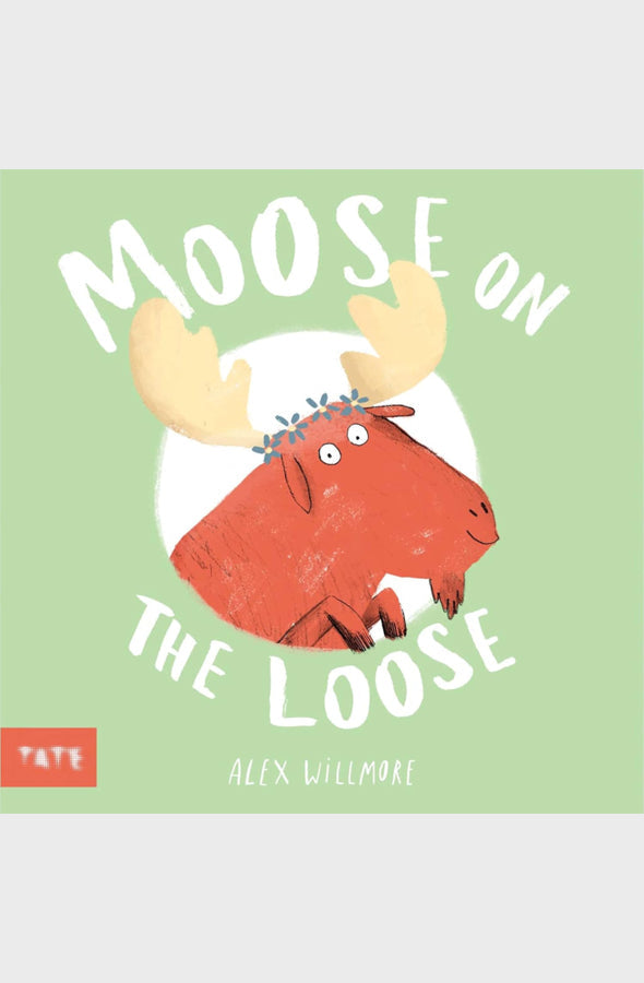 Book cover of Moose on the Loose by Alex Willmore at Wild and the Sage, Galle, Sri Lanka