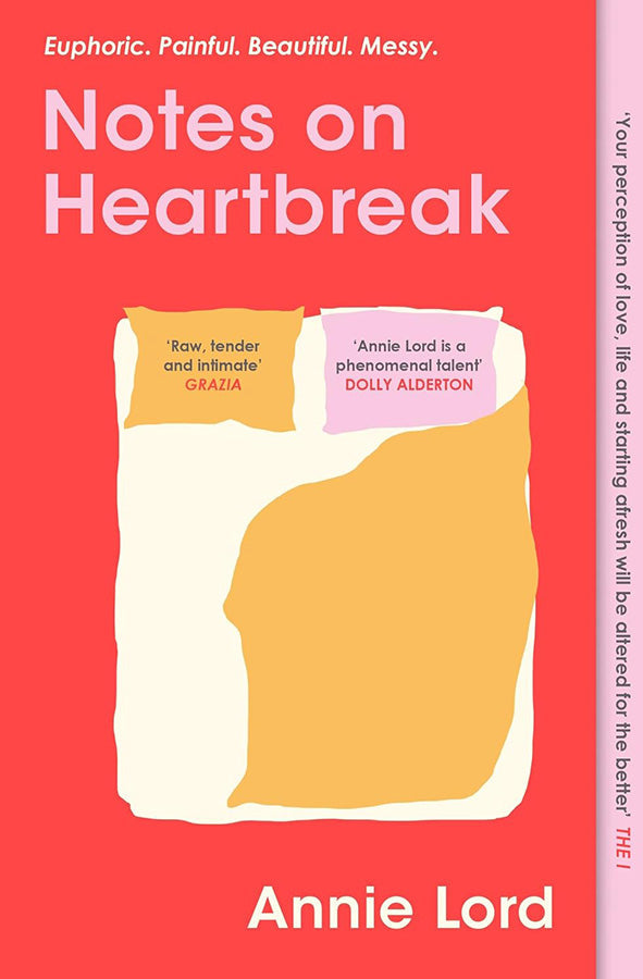 Book cover of Notes on Heartbreak by Annie Lord at Wild and the Sage, Galle, Sri Lanka
