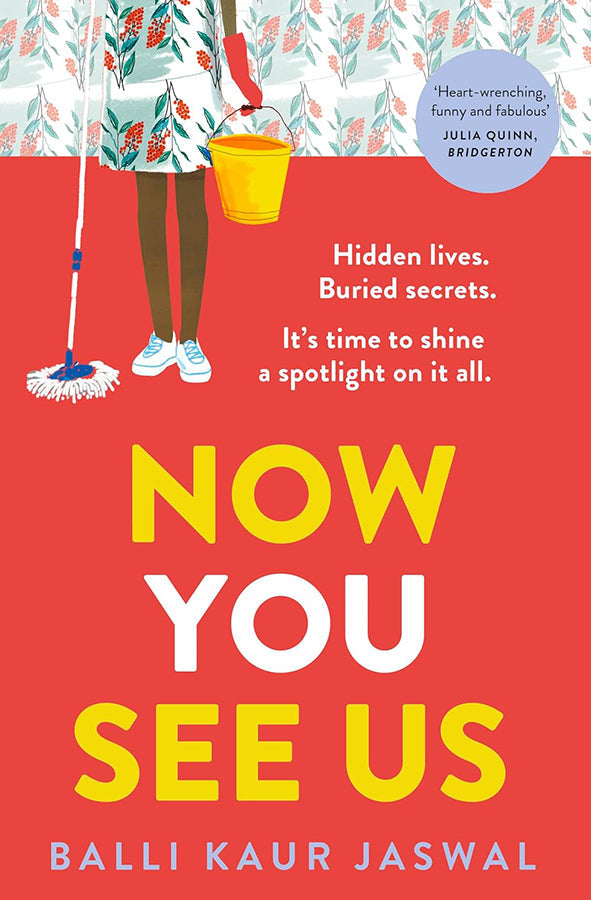 Book cover of Now You See Us by Bali Kaur Jaswal at Wild and the Sage, Galle, Sri Lanka