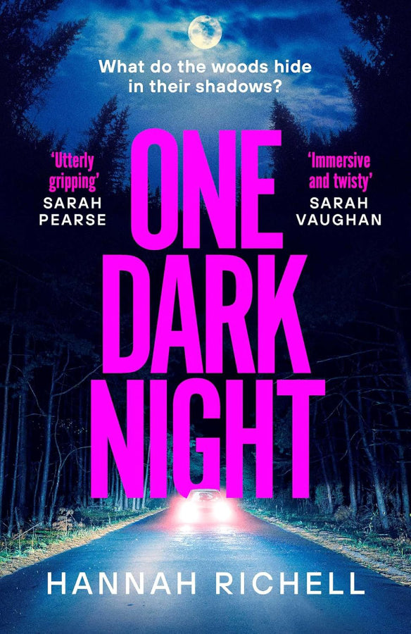 Book cover of One Dark Night by Hannah Richell at Wild and the Sage, Galle, Sri Lanka