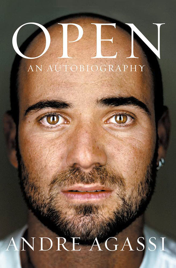 Book cover of Open by Andre Agassi at Wild and the Sage, Galle, Sri Lanka