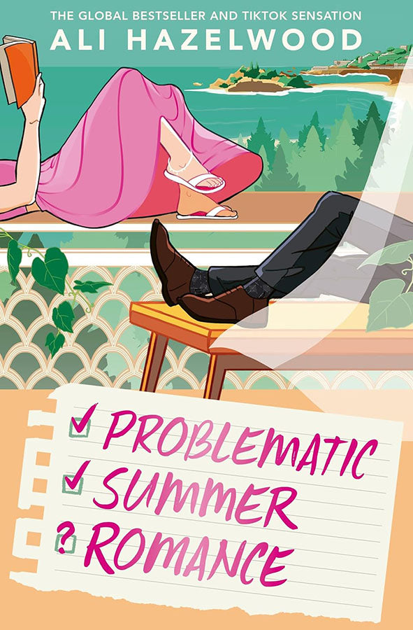 Book cover of Problematic Summer Romance by Ali Hazelwood at Wild and the Sage, Galle, Sri Lanka