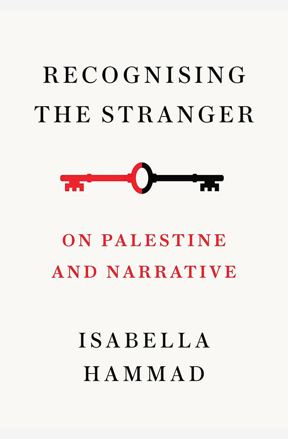 Book cover of Recognising the Stranger: On Palestine and Narrative by Isabella Hammad at Wild and the Sage, Galle, Sri Lanka