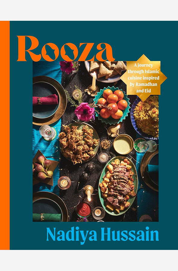 Book cover of Rooza by Nadiya Hussain at Wild and the Sage, Galle, Sri Lanka