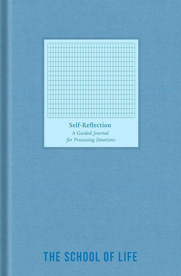 Book cover of Self-Reflection Journal by The School of Life at Wild and the Sage, Galle, Sri Lanka