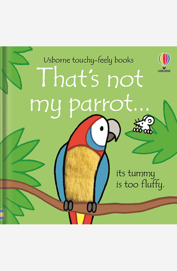 Book cover of That's not my parrot by Usborne at Wild and the Sage, Galle, Sri Lanka