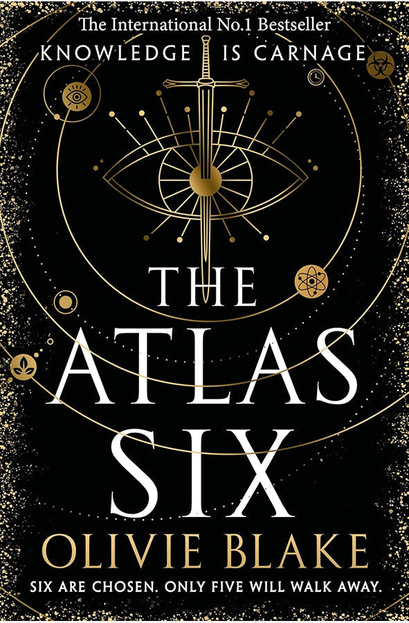 Book cover of The Atlas Six by Olivie Blake at Wild and the Sage, Galle, Sri Lanka