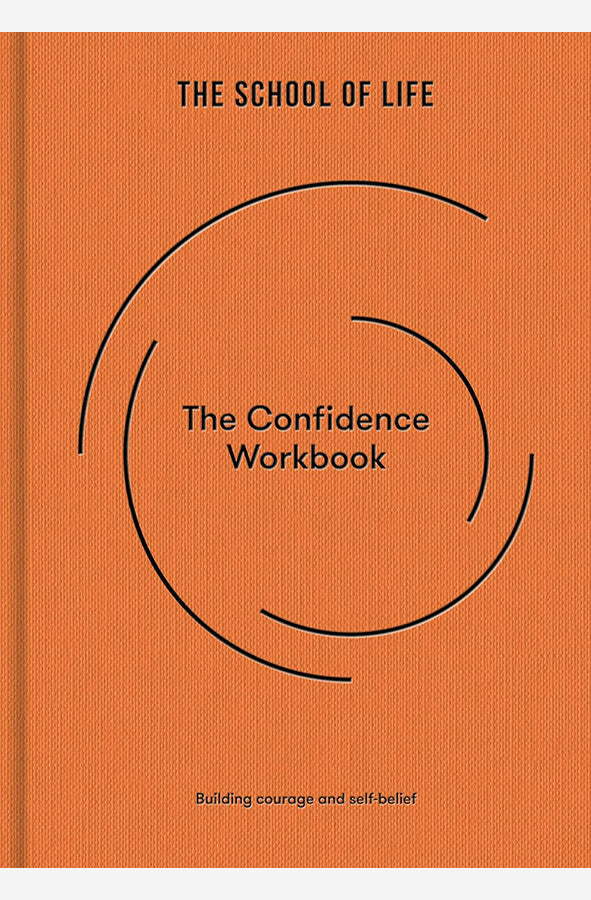 Book cover of The Confidence Workbook: Building courage and self-belief by The School of Life at Wild and the Sage, Galle, Sri Lanka