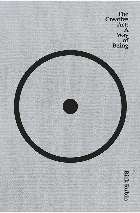 Book cover of The Creative Act: A Way of Being by Rick Rubin at Wild and the Sage, Galle, Sri Lanka