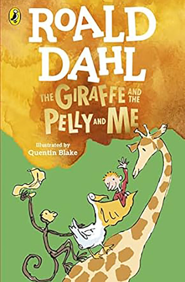 Book cover of The Giraffe and the Pelly and Me by Roald Dahl at Wild and the Sage, Galle, Sri Lanka