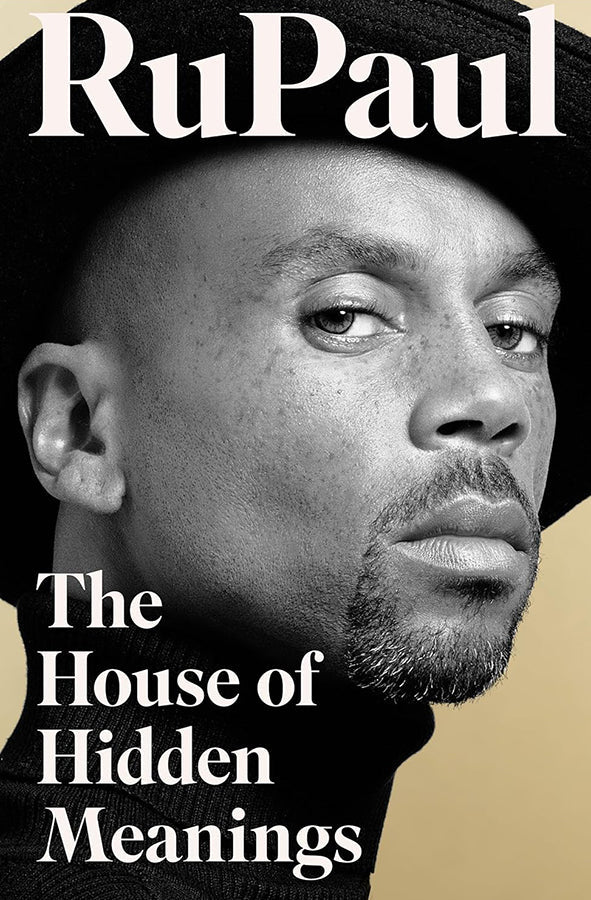 Book cover of The House of Hidden Meanings: A Memoir by RuPaul at Wild and the Sage, Galle, Sri Lanka