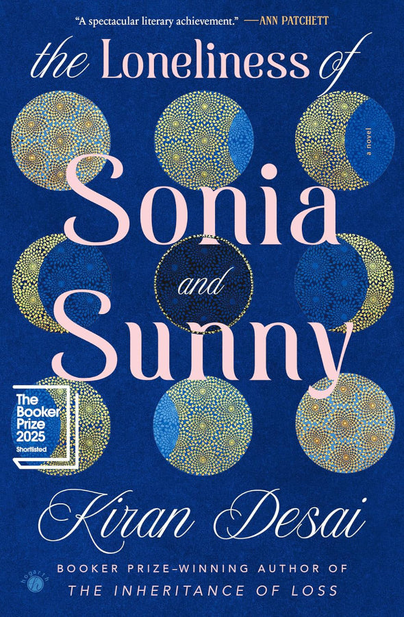 Book cover of The Loneliness of Sonia and Sunny by Kiran Desai at Wild and the Sage, Galle, Sri Lanka